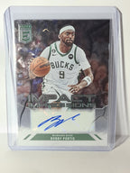 2023-24 Panini Donruss Elite - Impact Impressions Signature II-BOB Bobby Portis