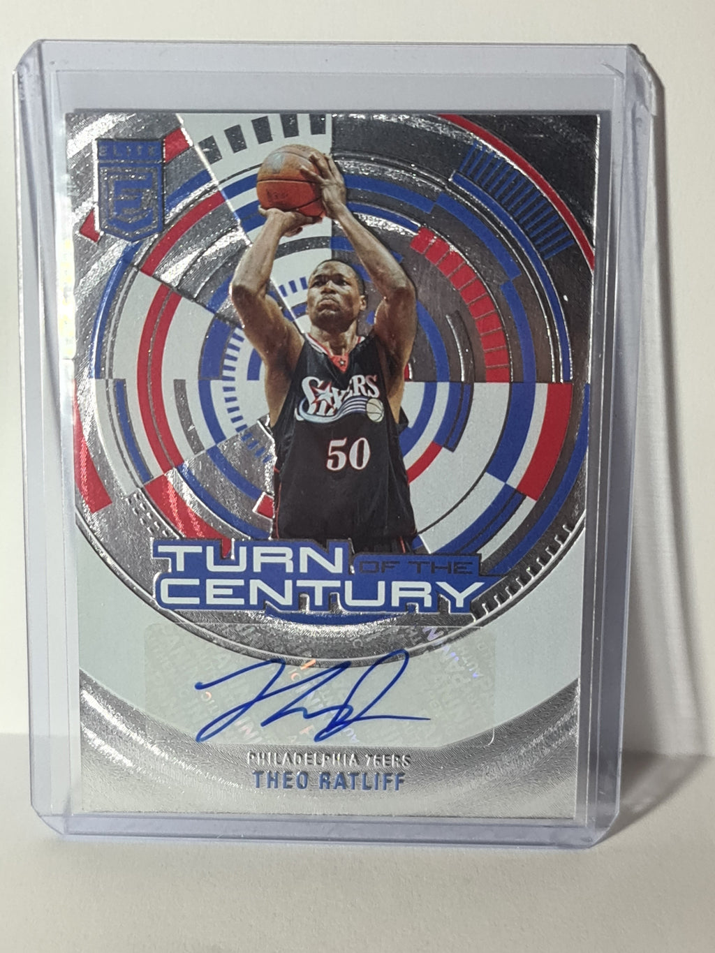 2023-24 Panini Donruss Elite Turn of the Century Signature TCS-THE Theo Ratliff