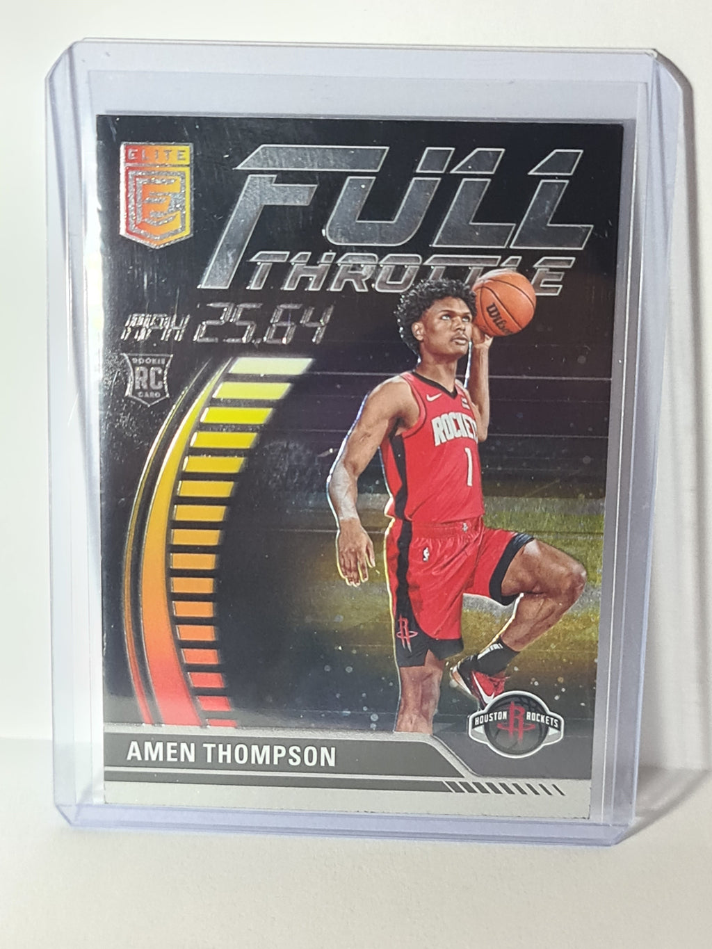 2023-24 Panini Donruss Elite - Full Throttle - #1 - Amen Thompson - Rockets