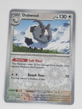 Pokemon TCG - Stellar Crown - #125/142 - Dubwool - Uncommon - Reverse Holo