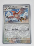 Pokemon TCG - Stellar Crown - #123/142 - Talonflame - Uncommon - Reverse Holo