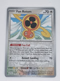 Pokemon TCG - Stellar Crown - #118/142 - Fan Rotom - Common - Reverse Holo