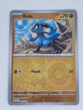Pokemon TCG - Stellar Crown - #081/142 - Riolu - Common - Reverse Holo