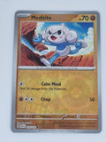 Pokemon TCG - Stellar Crown - #078/142 - Meditite - Common - Reverse Holo