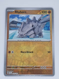 Pokemon TCG - Stellar Crown - #074/142 - Rhyhorn - Common - Reverse Holo