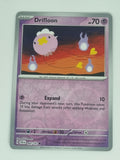Pokemon TCG - Stellar Crown - #060/142 - Drifloon - Common - Reverse Holo