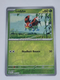 Pokemon TCG - Stellar Crown - #002/142 - Ledyba - Common - Reverse Holo