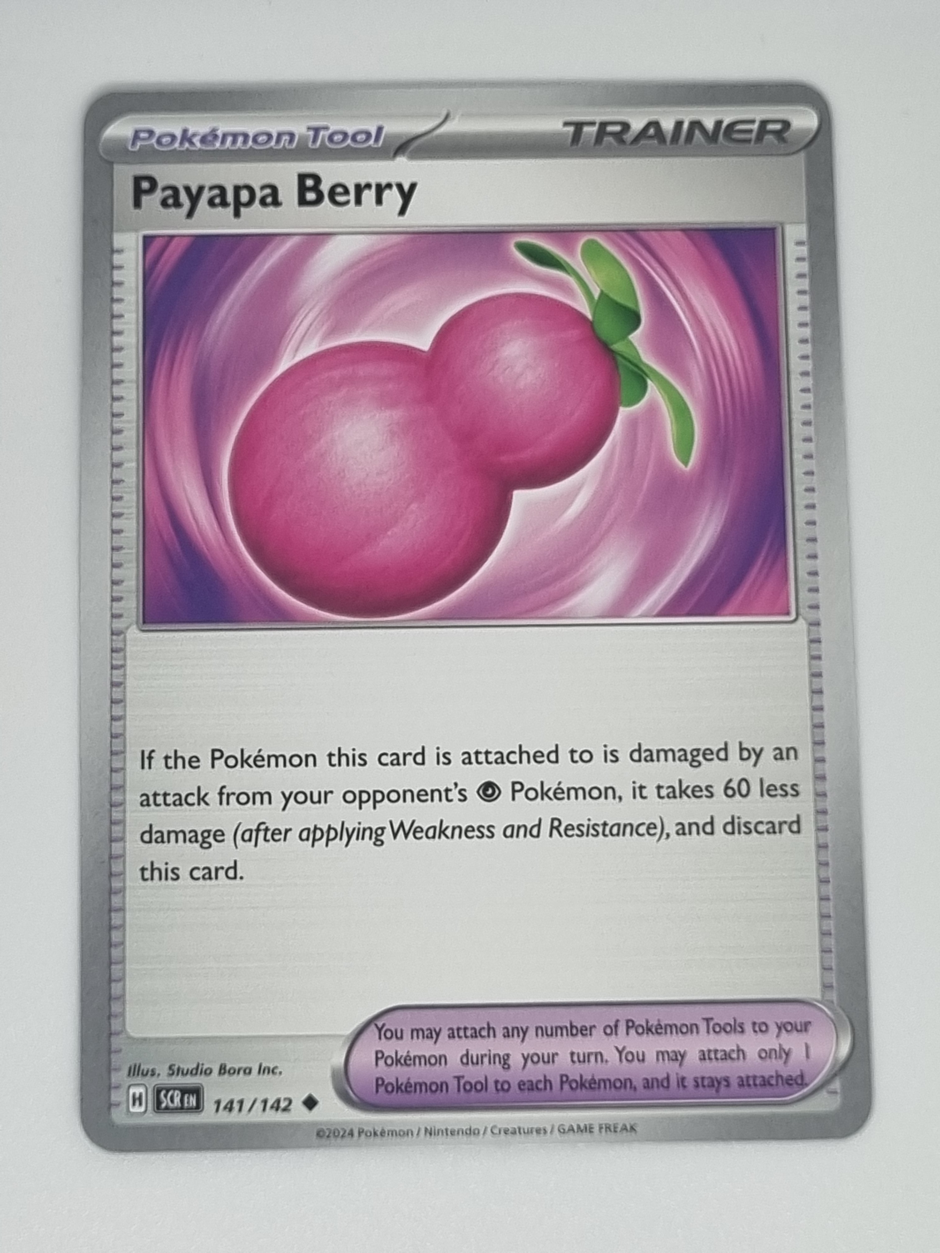 Pokemon TCG - Stellar Crown - #141/142 - Payapa Berry - Uncommon