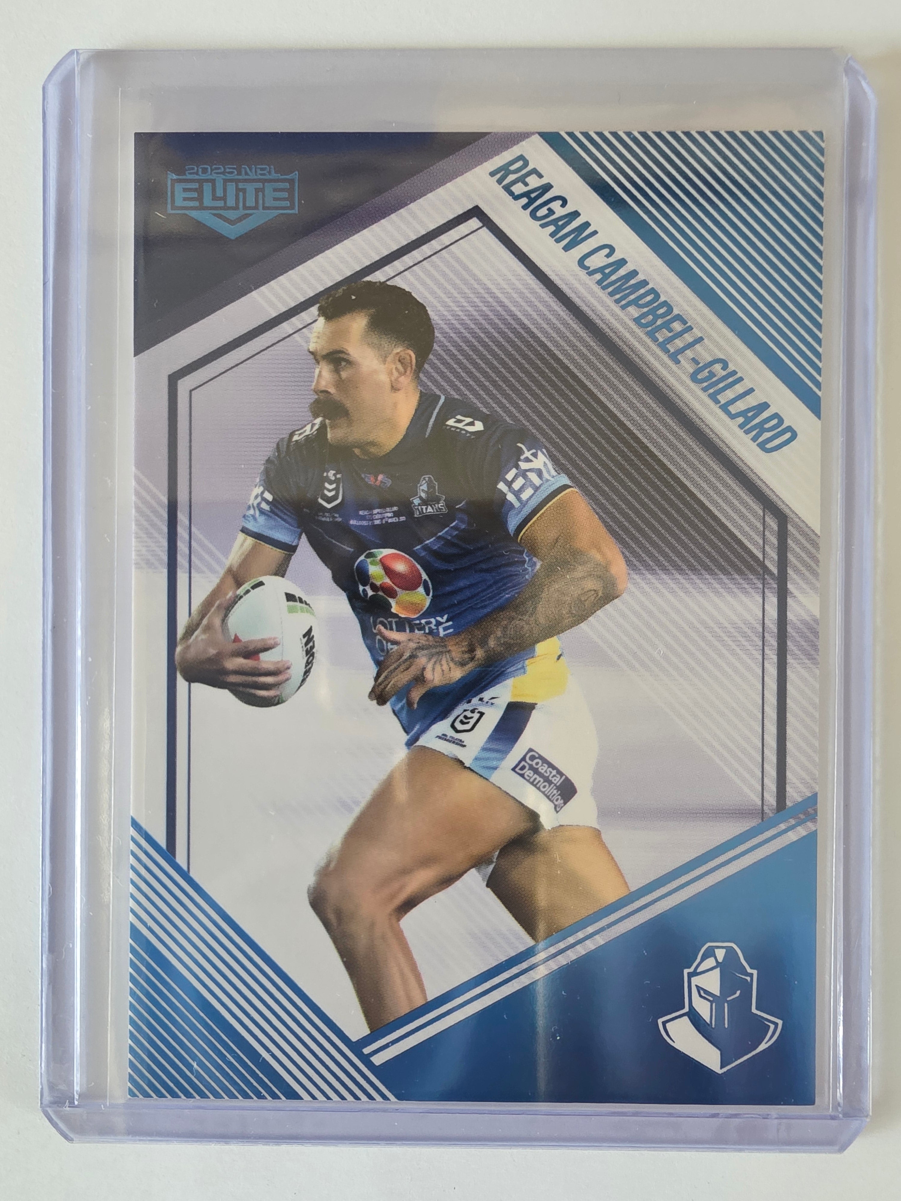 NRL 2025 Elite | Mojo Sapphire| #MS49 | Reagan Campbell-Gillard #14/27 | Titans