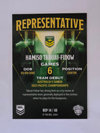 NRL 2025 Elite | The Representatives | #REP14 | Hamiso Tabuai-Fidow | Kangaroos