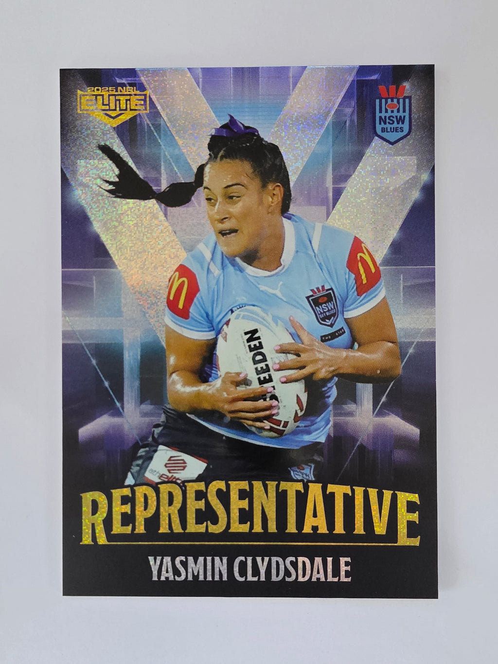 NRL 2025 Elite | The Representatives | #REP22 | Yasmin Clydsdale | NSW Sky Blues