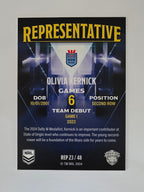NRL 2025 Elite | The Representatives | #REP23 | Olivia Kernick | NSW Sky Blues