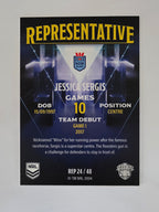 NRL 2025 Elite | The Representatives | #REP24 | Jessica Sergis | NSW Sky Blues