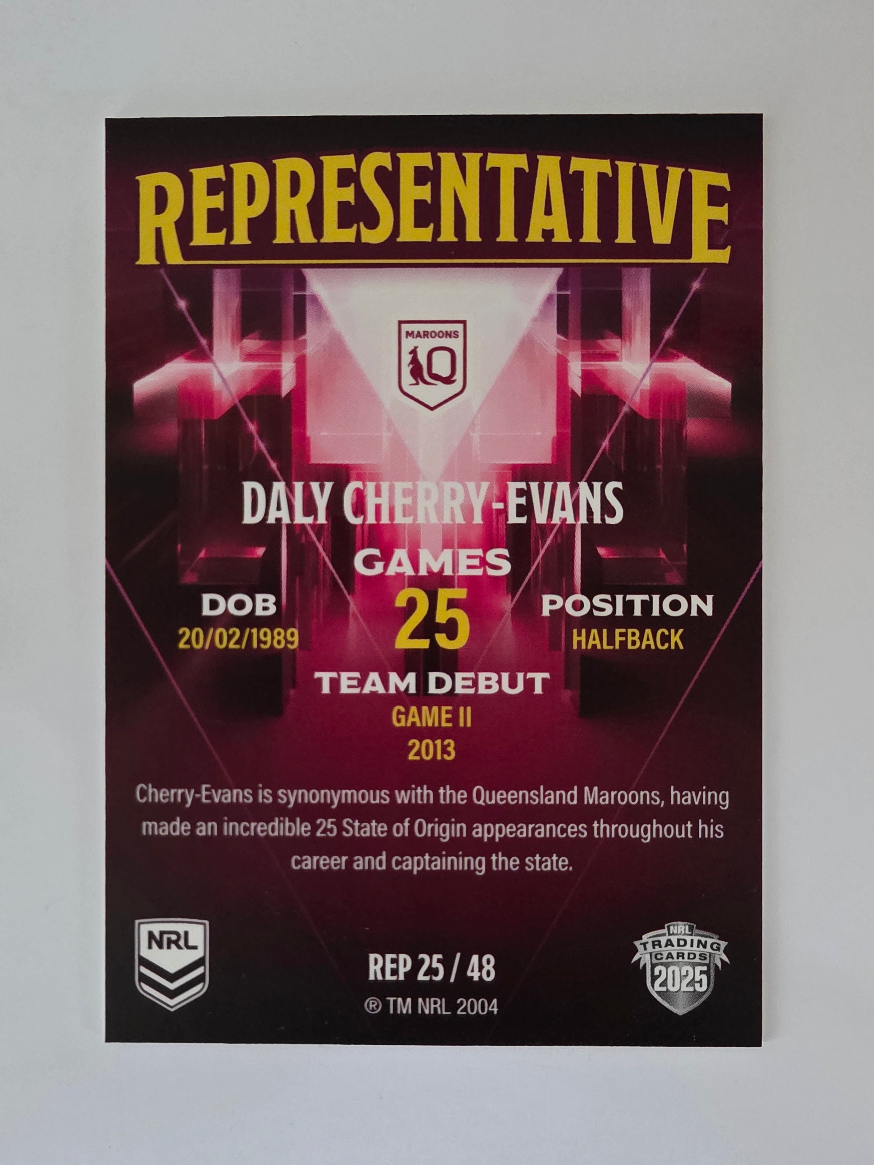 NRL 2025 Elite | The Representatives | #REP25 | Daly Cherry-Evans | QLD Maroons