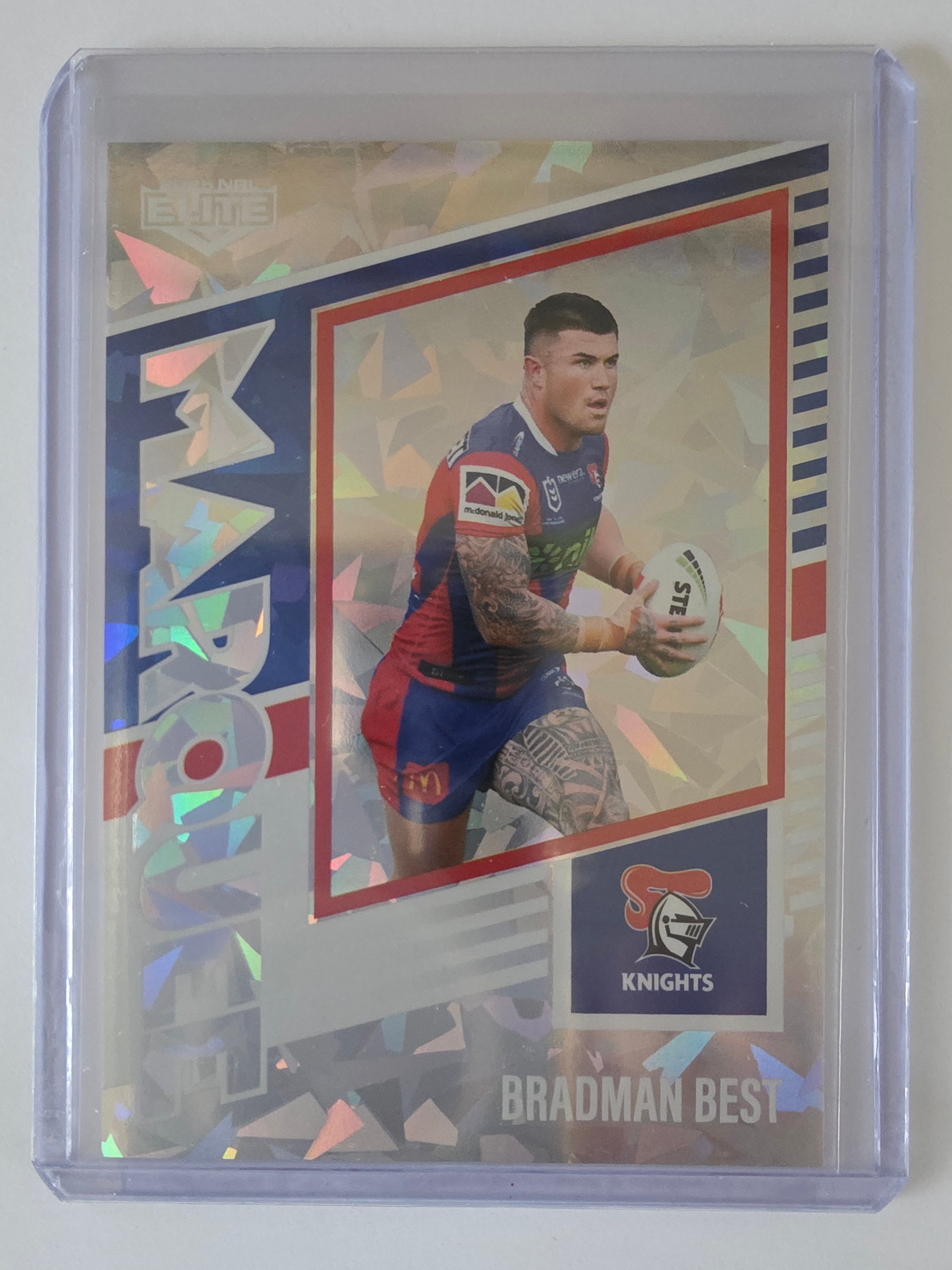 NRL 2025 Elite | Marquee Priority | #MG21 | Bradman Best | #25/41 | Knights