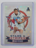 NRL 2025 Elite USA Edition Stars & Stripes #US11 | Moeaki Fotuaika #17/59 Titans