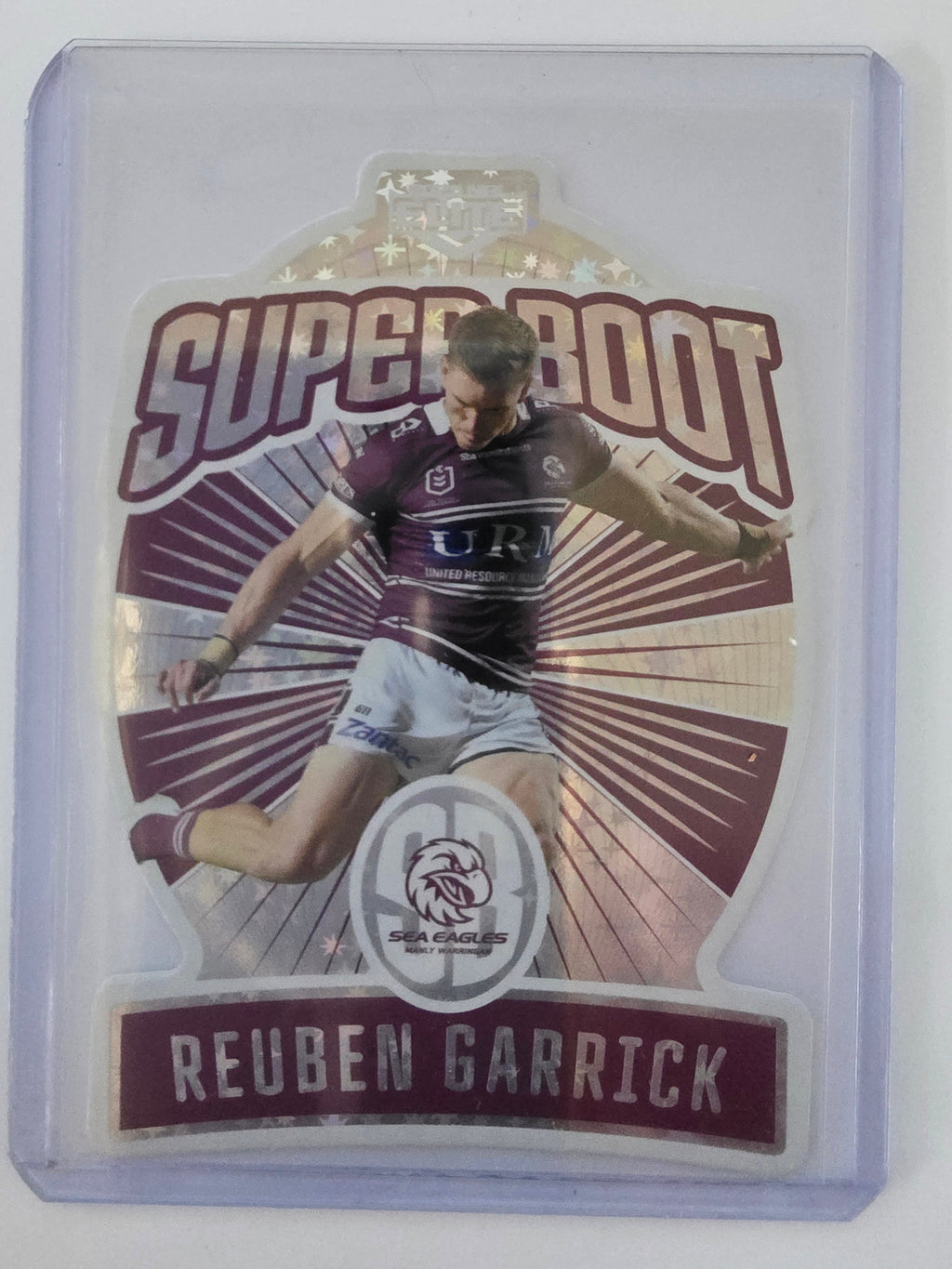 NRL 2025 Elite USA Edition | Superboot #SB07 | Reuben Garrick #17/59 Sea Eagles