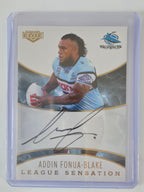 NRL 2025 Elite | League Sensations White |#LSW04|Addin Fonua-Blake|#04/96|Sharks