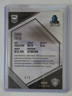 NRL 2025 Elite | Mojo Black Diamond | #MB52 | David Fifita | #6/6 | Titans