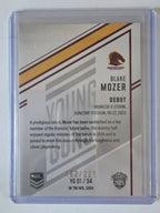 NRL 2025 Elite | Young Guns White | #YG01 | Blake Mozer | #162/221 | Broncos