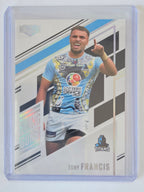 NRL 2025 Elite | Young Guns White | #YG11 | Tony Francis | #144/221 | Titans