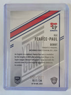 NRL 2025 Elite | Young Guns White | #YG17 | Kai Pearce-Paul | #095/221 | Knights