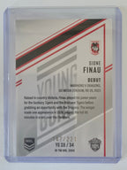 NRL 2025 Elite | Young Guns White | #YG28 | Sione Finau | #147/221 | Dragons