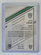 NRL 2025 Elite | Young Guns White | #YG31 | Jacob Laban | #078/221 | Warriors