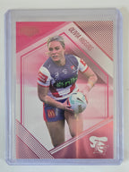 NRL 2025 Elite | Mojo Pink Diamond | #PD27 | Olivia Higgins | #32/68 | Knights