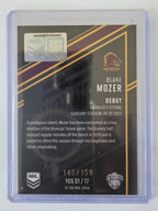 NRL 2025 Elite | Young Guns Black | #YGS01 | Blake Mozer | #145/159 | Broncos