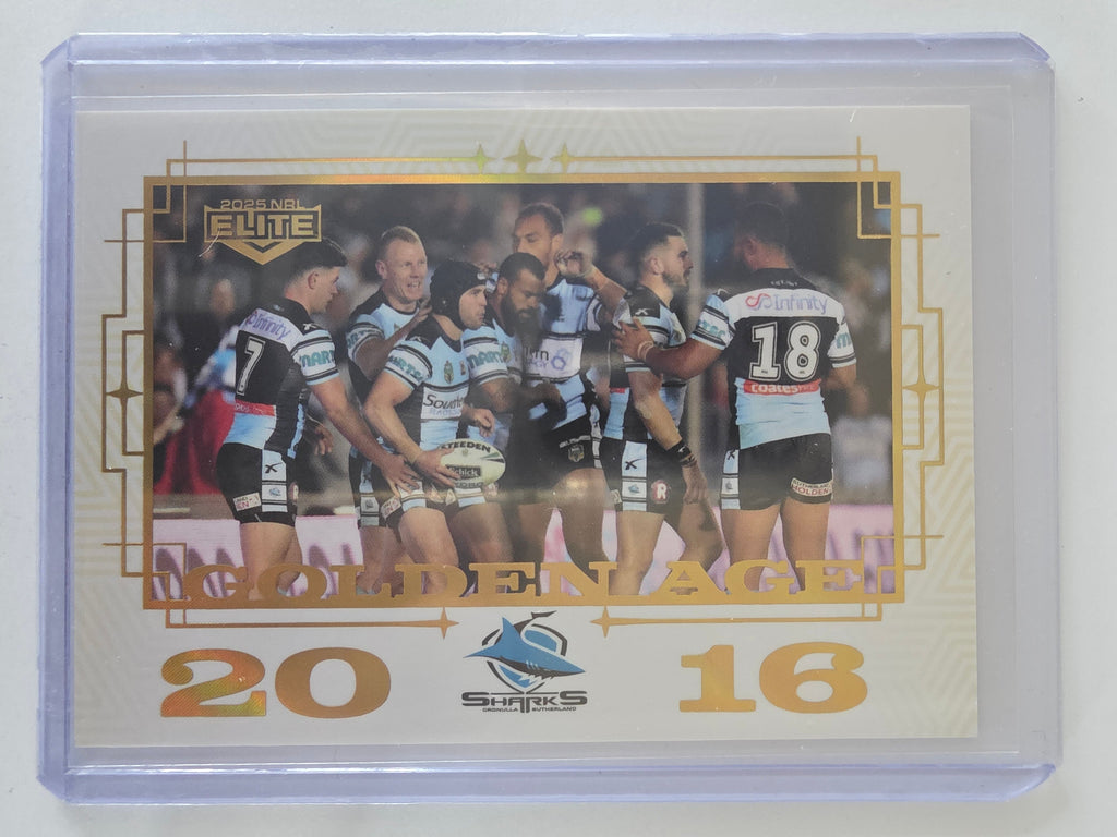 NRL 2025 Elite | Golden Age | #GA04 | Cronulla Sharks 2016 | #091/120