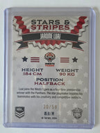 NRL 2025 Elite USA Edition | Stars & Stripes |#US33 | Jarome Luai |#30/59 Tigers