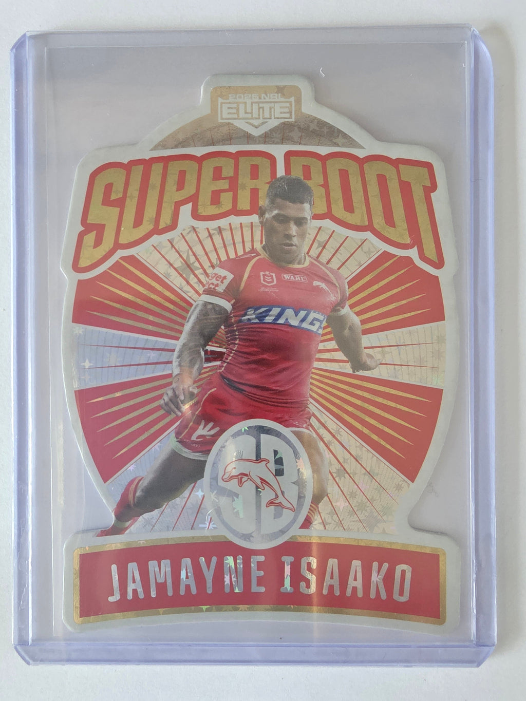 NRL 2025 Elite USA Edition | Superboot | #SB05 | Jamayne Isaako |#29/59 Dolphins