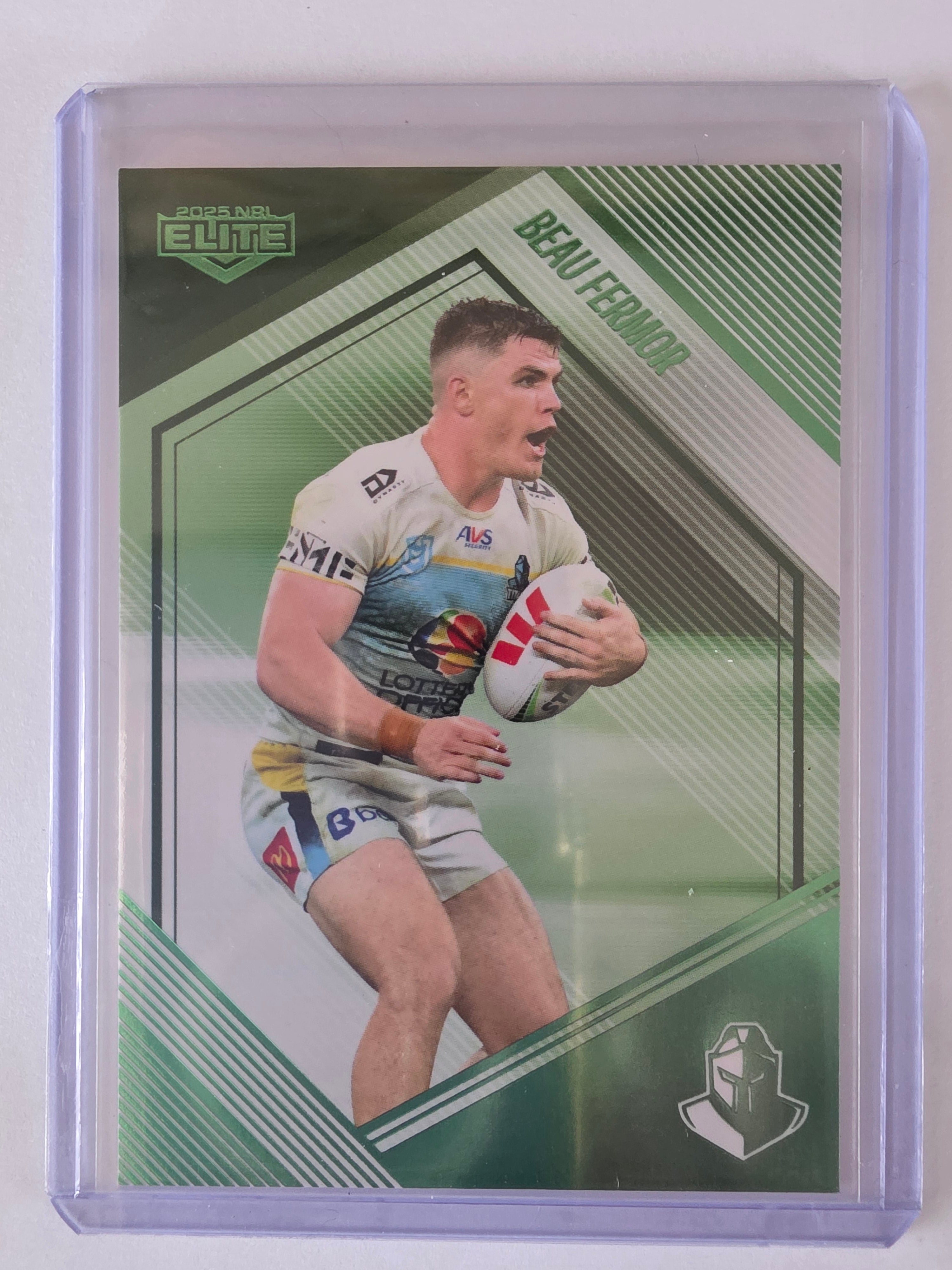 NRL 2025 Elite | Mojo Emerald | #ME51 | Beau Fermor | #02/11 | Titans