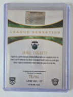 NRL 2025 Elite | League Sensations White | #LSW02 | Jamal Fogarty|#76/96|Raiders