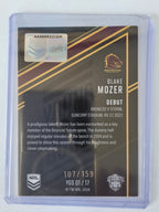 NRL 2025 Elite | Young Guns Black | #YGS01 | Blake Mozer | #107/159 | Broncos