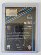 NRL 2025 Elite | Young Guns Black | #YGS06 | Carter Gordon | #036/159 | Titans