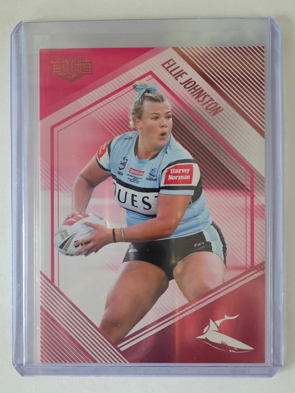 NRL 2025 Elite | Mojo Pink Diamond | #PD16 | Ellie Johnston | #39/68 | Sharks