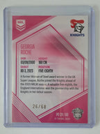 NRL 2025 Elite | Mojo Pink Diamond | #PD28 | Georgia Roche | #26/68 | Knights