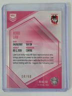 NRL 2025 Elite | Mojo Pink Diamond | #PD46 | Bobbi Law | #08/68 | Dragons