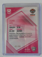NRL 2025 Elite | Mojo Pink Diamond | #PD57 | Losana Lutu | #45/68 | Tigers