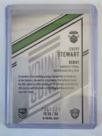 NRL 2025 Elite | Young Guns White | #YG04 | Chevy Stewart | #196/221 | Raiders