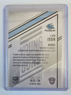 NRL 2025 Elite | Young Guns White | #YG07 | Liam Ison | #156/221 | Sharks
