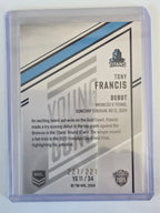 NRL 2025 Elite | Young Guns White | #YG11 | Tony Francis | #221/221 | Titans