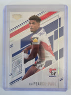 NRL 2025 Elite | Young Guns White | #YG17 | Kai Pearce-Paul | #076/221 | Knights