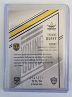 NRL 2025 Elite | Young Guns White | #YG19 | Thomas Duffy | #054/221 | Cowboys