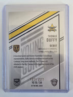 NRL 2025 Elite | Young Guns White | #YG19 | Thomas Duffy | #123/221 | Cowboys