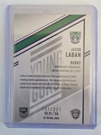 NRL 2025 Elite | Young Guns White | #YG31 | Jacob Laban | #151/221 | Warriors
