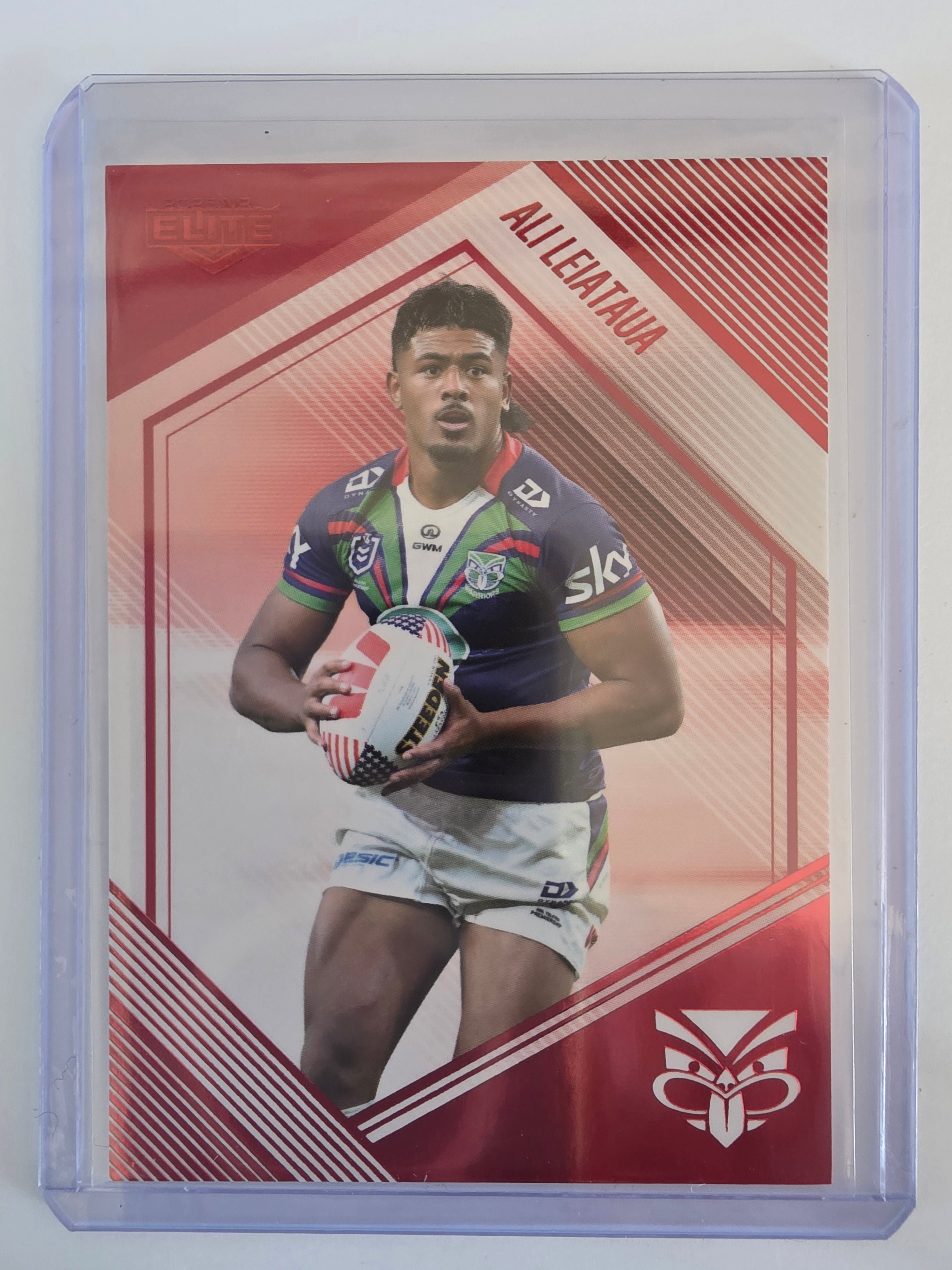 NRL 2025 Elite | Mojo Ruby | #MR140 | Ali Leiataua | #30/53 | Warriors