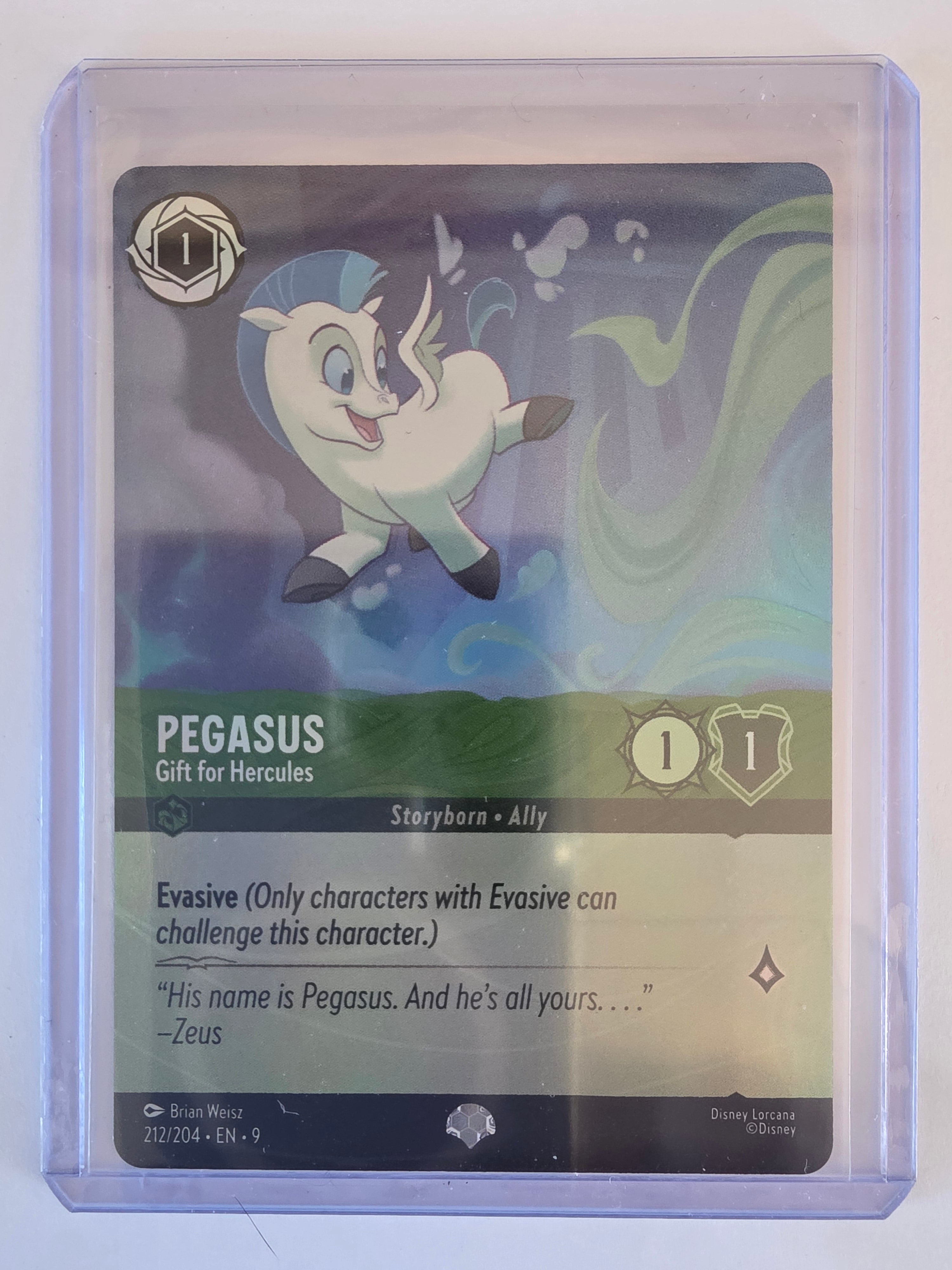 Disney Lorcana | Set 9 Fabled | 212/204 | Pegasus